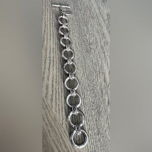 Chunky Silver Chain Bracelet